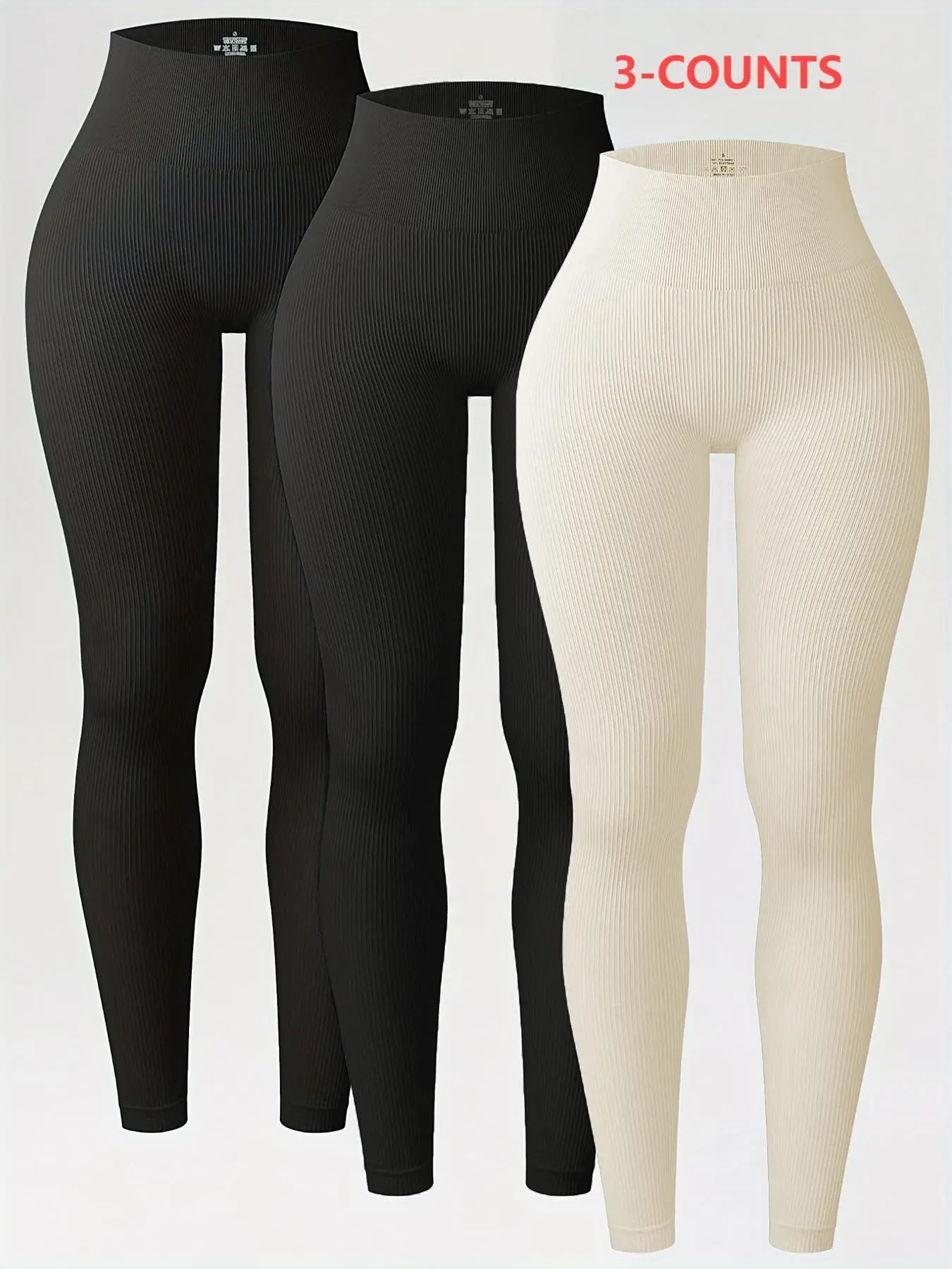 Sf Fish Clothing High Waist Skinny Trousers, Plain Ankle Length Pants, All Seasons Wear, Indoor Outdoor Sporty Style