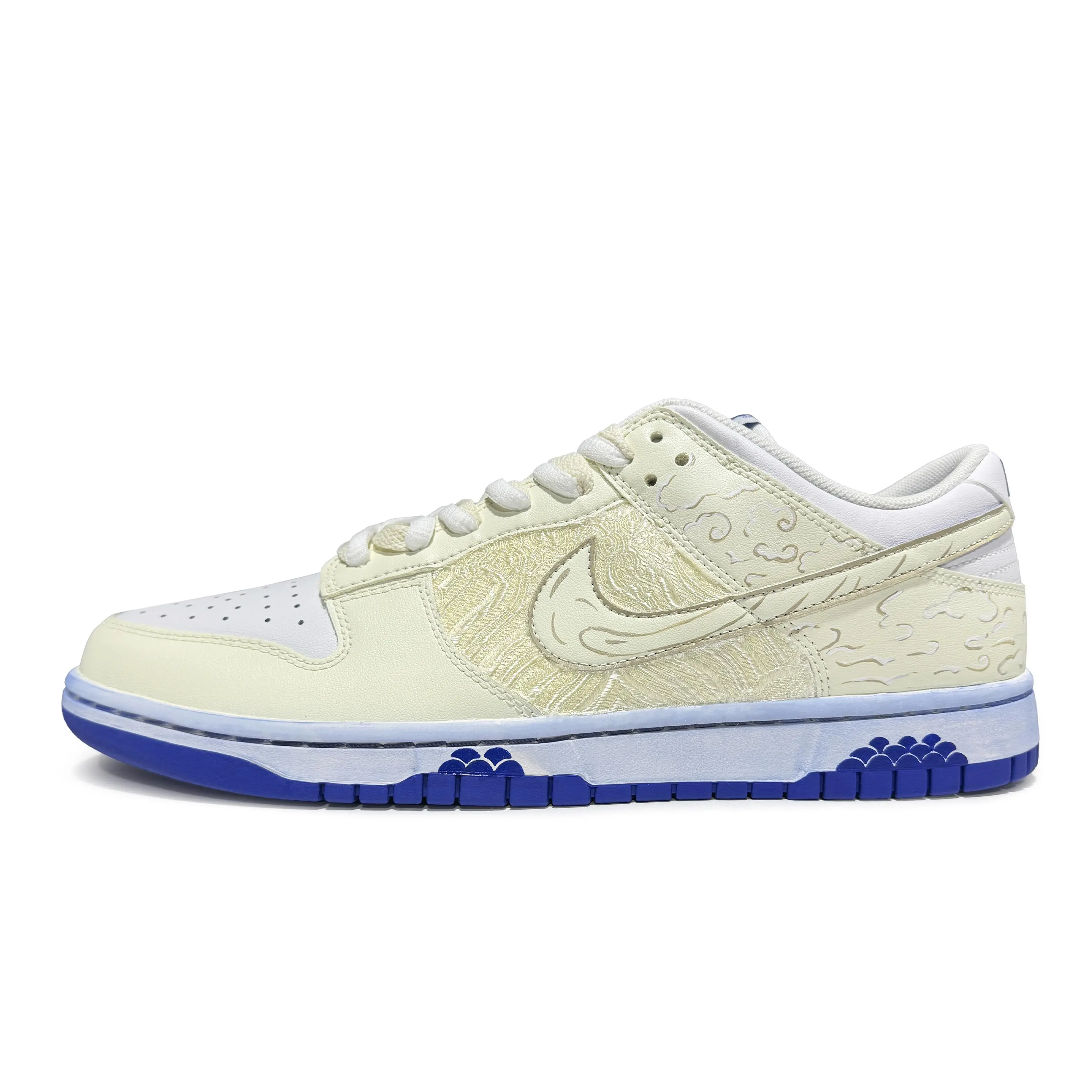 Nike Dunk 811 Custom Hand-Painted Low-Top Sneakers for Men: Silk-Inspired, Classic Design, Non-Slip, Cushioned, Durable Verifiable, with credentials and supporting global authentication