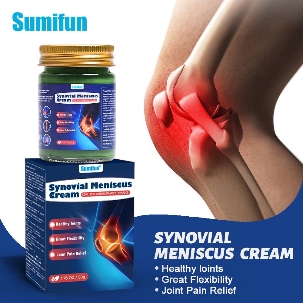 Sumifun Synovial Meniscus Cream 50g - Herbal Joint & Muscle Relief for Comfort & Flexibility - Healthcare Therapy arnica con diclofenac oy naproxen o joint protection bee venom joint relief cream