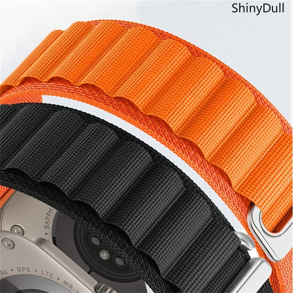 5-Pack Plastic Head C Buckle Nylon Watch Bands for Apple Watch – Alpine Loop Strap 38–49mm (Series 1–10, SE, Ultra/Ultra 2)