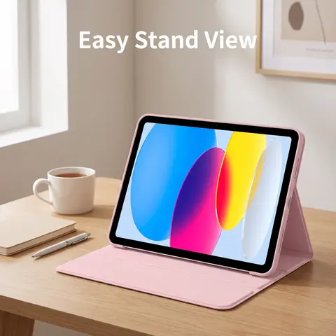 Solid Color Tablet Case, 1 Pc Durable Shockproof Protective Cover Compatible with iPad Series, Tablet Case for Everyday Use, Electronic Accessories, Tablet Casing, Tablet Covers (Case Only)