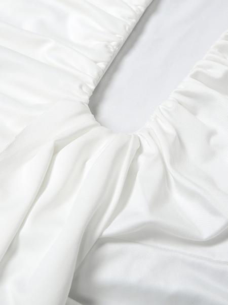 Women's Solid Color Halter Neck  Dress, Elegant Sleeveless Dress for Party Club Dating Wear, Ladies Summer Clothes