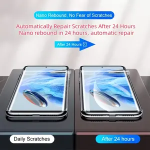 3-piece set of high-definition transparent hydrogel film, suitable for iPhone 17e1717 Pro17 Pro Max17 Air, full coverage flexible screen protector, suitable for iPhone 1616e16 Pro16 Pro Max15 Pro15 Pro Max, fingerprint-resistant non-glass material