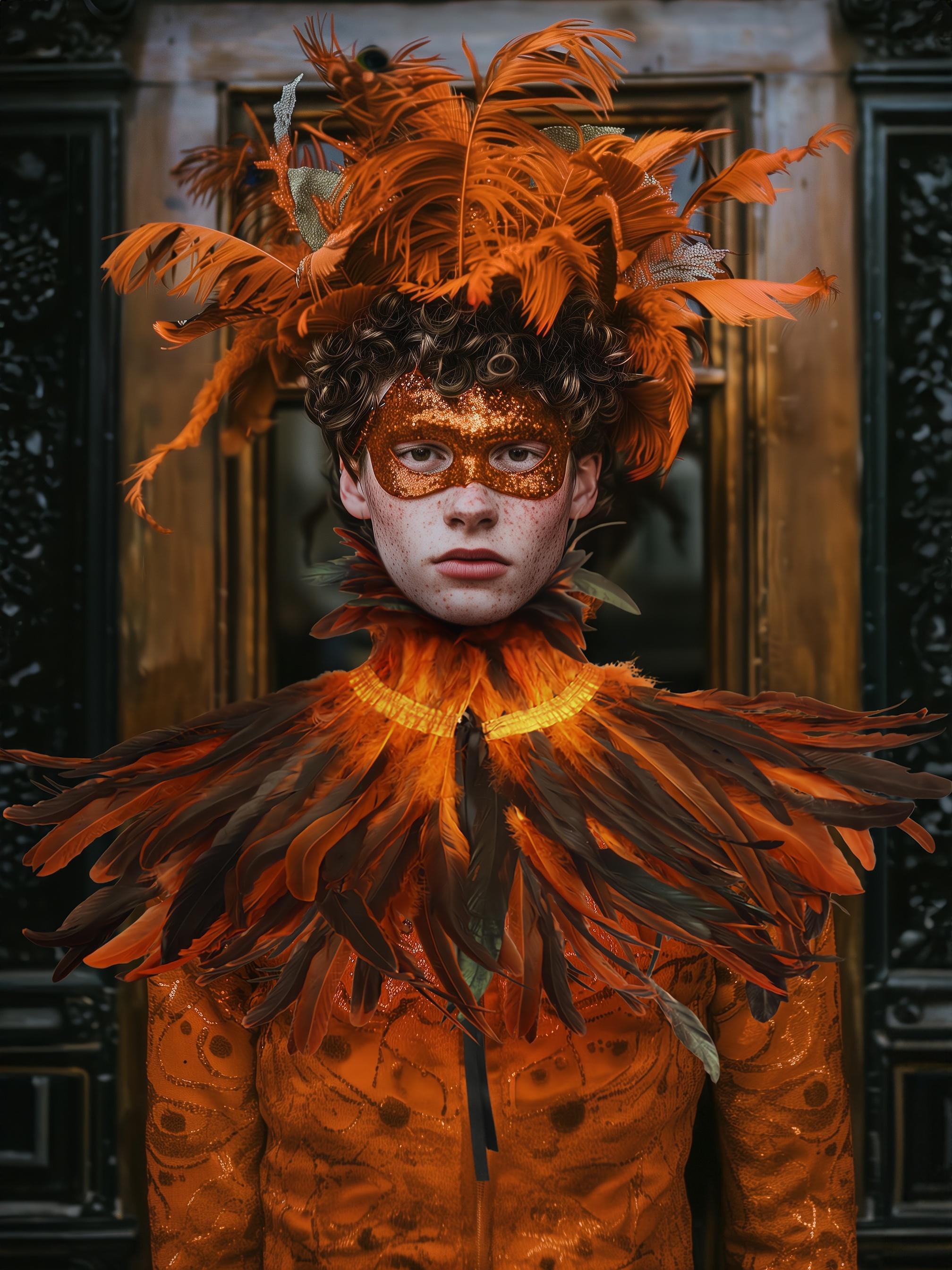 Black Witch Feather Collar Maleficent Crow Shawl Costume Halloween Swan Wings Accessories Women's Cloak Womenswear Clothing