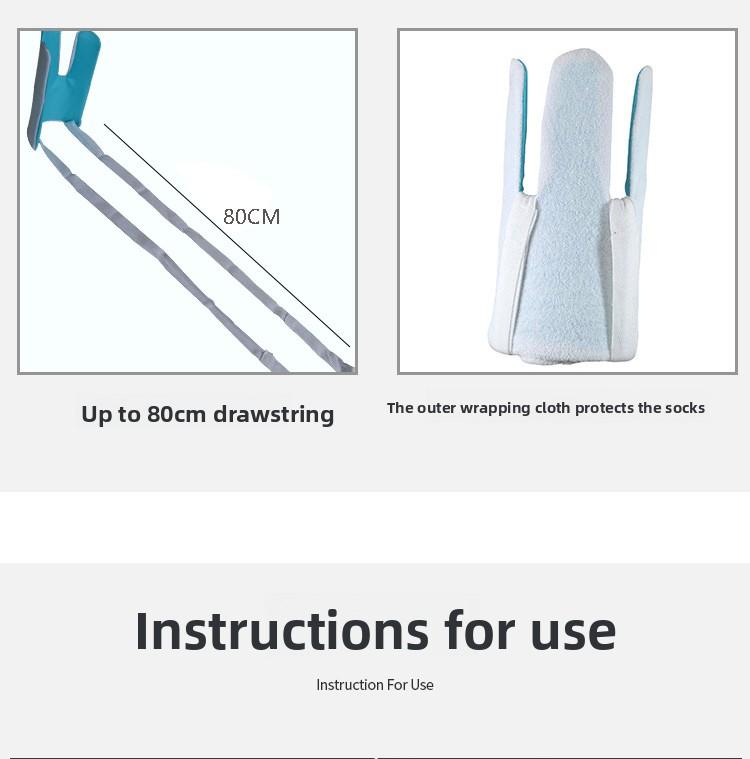 Sock Aid Tool & Shoe Horn Kit for Elderly, Pregnant & Post-Surgery Users, No Bending Required Sock Helper, Easy On Off Sock Assist Device, Convenient Daily Living Aids for Limited Mobility