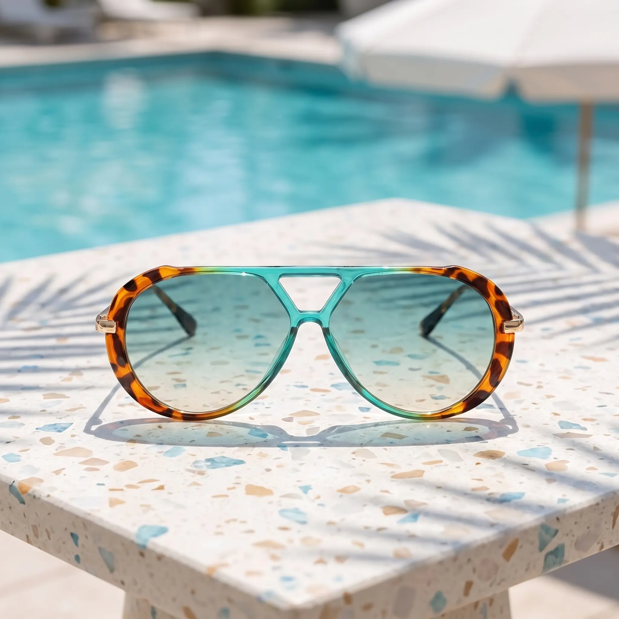 Y2K Retro Fashion Tortoise Shell Polarized Sunglasses for Women Lightweight Square Frame High Quality Casual Summer Glasses Gift for Girlfriend