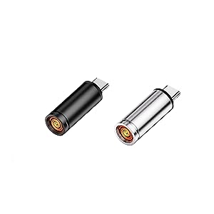 2PCS USB-C Electric Lighter (Not for Samsung phones or iPhone 14 and earlier) with Overheat protection Windproof Waterproof, Phone Power Bank can Powered it, mini, Lightweight, Activated by plugging into Power Source, Automatically Turns Off After 10 S