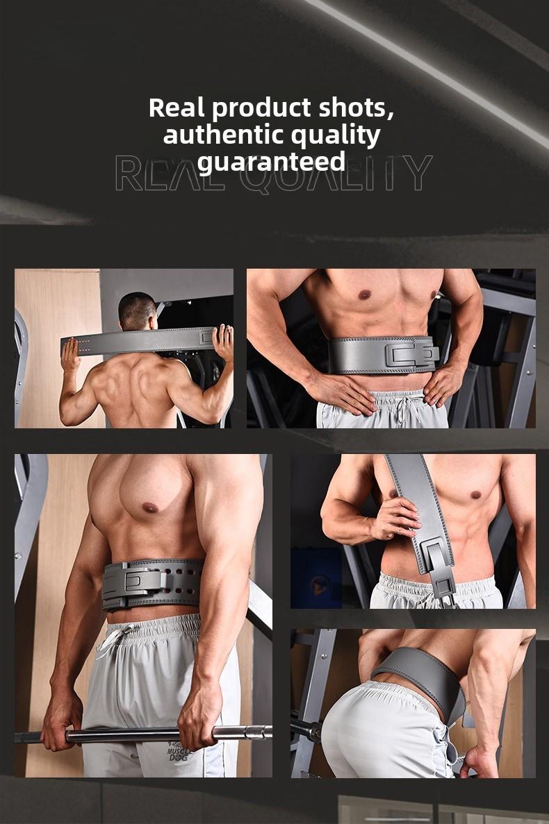 Fitness belt, waist belt, weight training gear