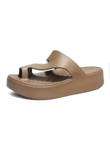 Women's Fashion Slip-On Shoes Eu36-Eu41, Casual Eva Material, Solid Pattern, Comfortable Daily Wear, Ideal for Home Use, Eva Flipflop Footwear