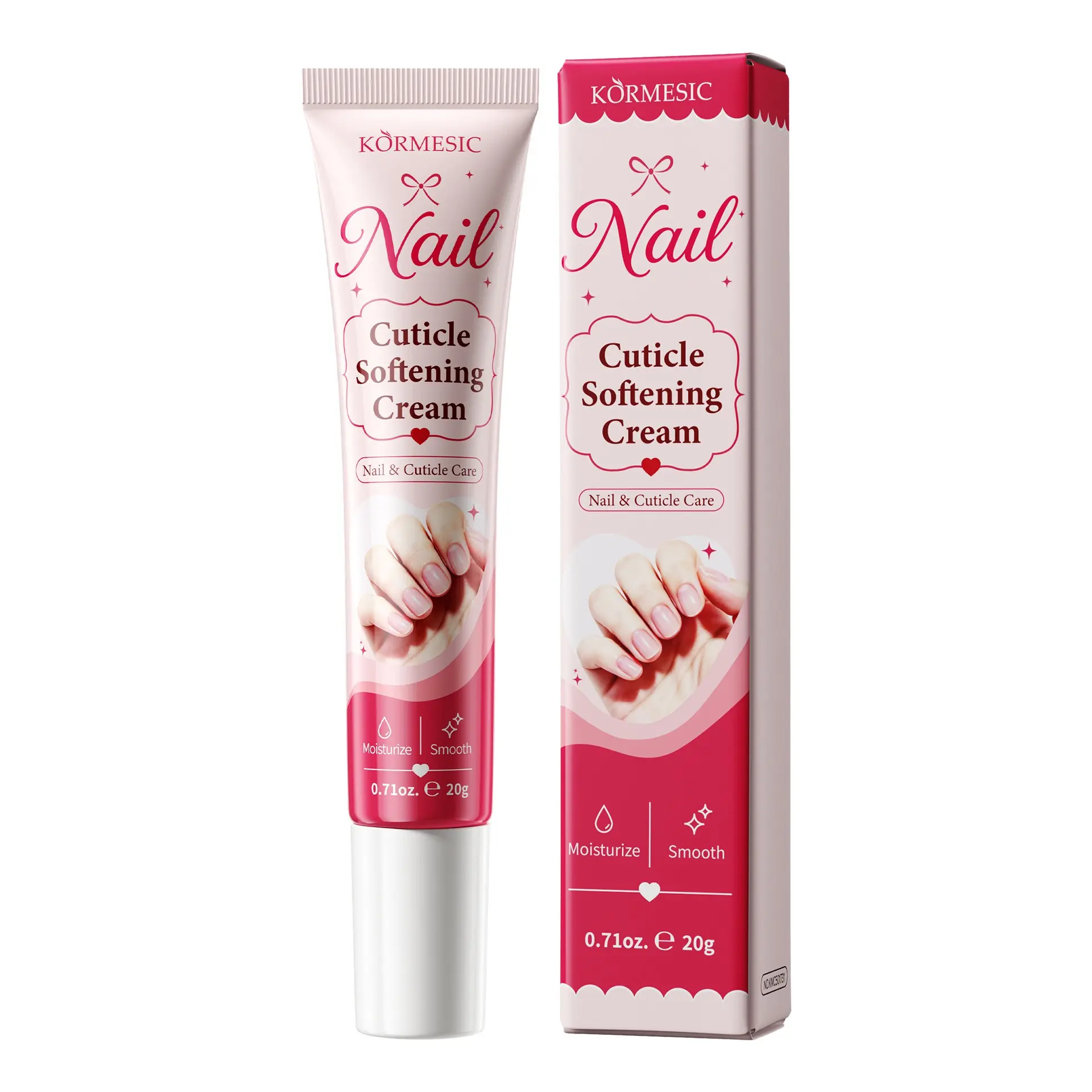 Pre-Manicure Cuticle Softening Cream, Gentle & Smooth Cuticle Remover, Base Prep Treatment for Nail Art