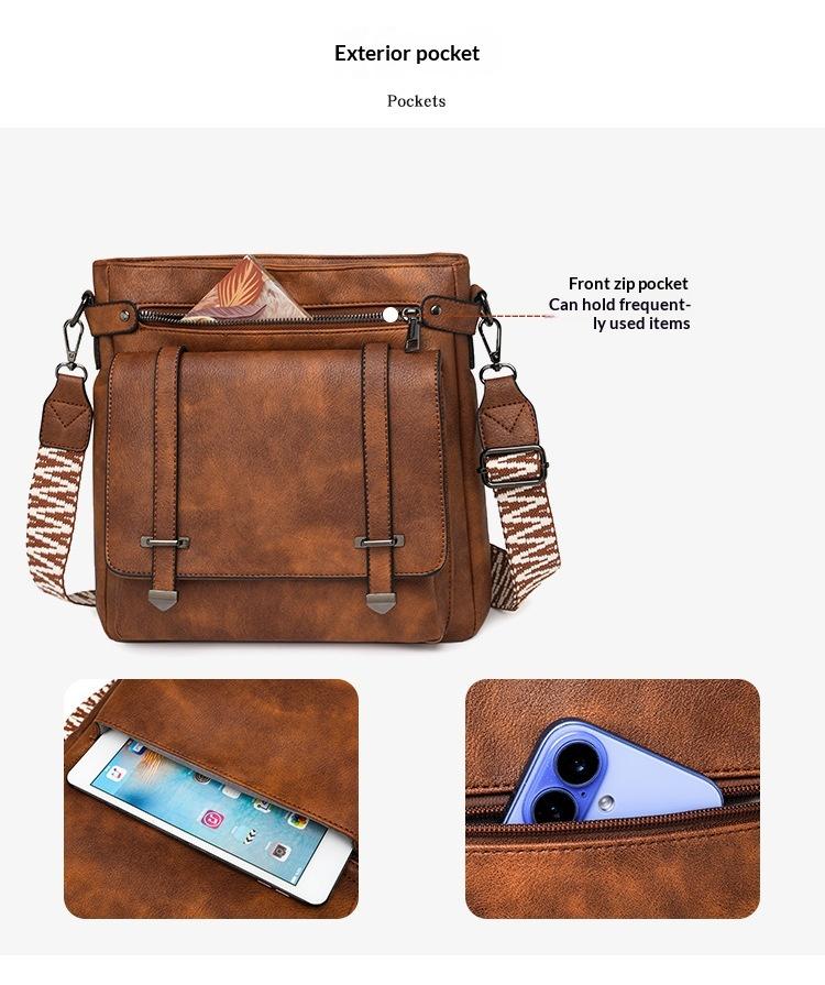 Crossbody Bags for Women,Multi Pocket Crossbody Purses Vegan Leather Shoulder Handbags Travel Purse Adjustable Strap Crossbody Bags for Women,Multi Pocket Crossbody Purses Vegan Leather Shoulder Handbags Travel Purse Adjustable Strap