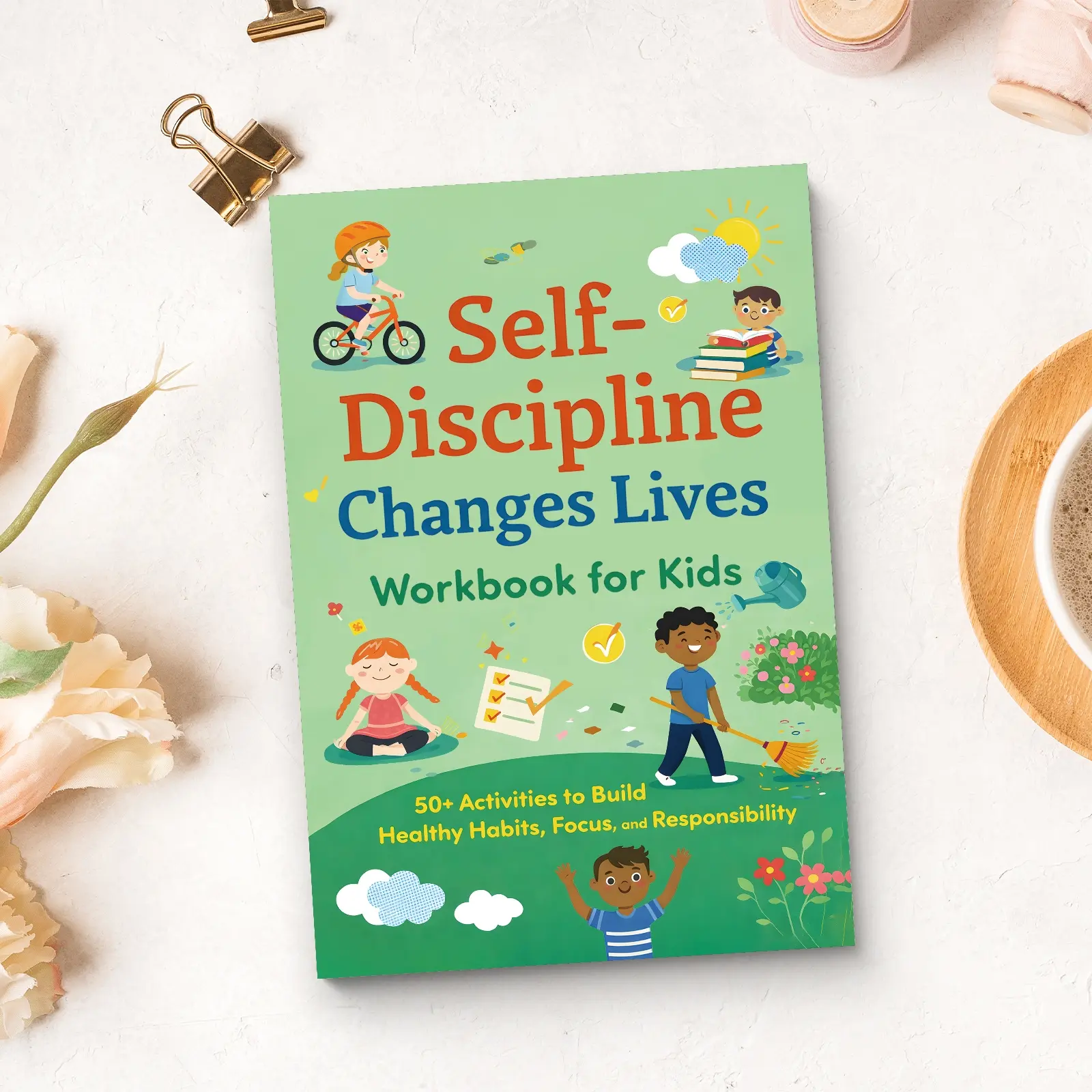 Self-Discipline Changes Lives Workbook for Kids: 50+ Activities to Build Healthy Habits, Focus, Responsibility, Daily Routines, Goal Setting and Self-Control Skills