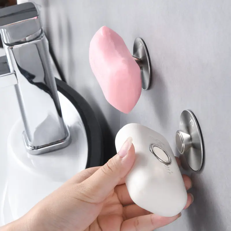 Bathroom soap dispenser without drilling |   Process with Magnetic Attachment |   304 stainless steel soap dispenser |   Intersection