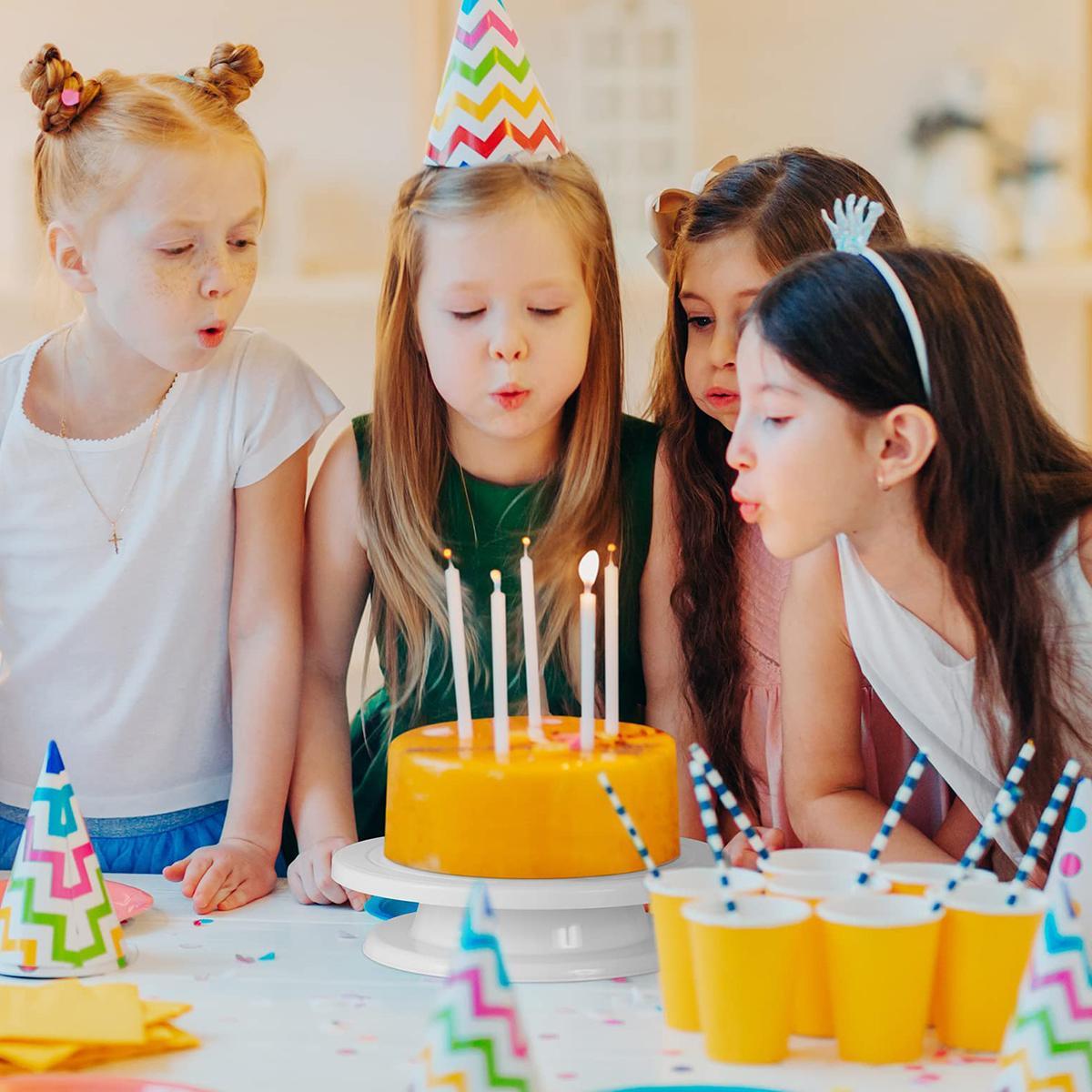 Cake Decorating Stand, 1 Count Household Kitchen Baking Cake Stand, Rotatable Cake Decorating Stand, Home Kitchen Tool