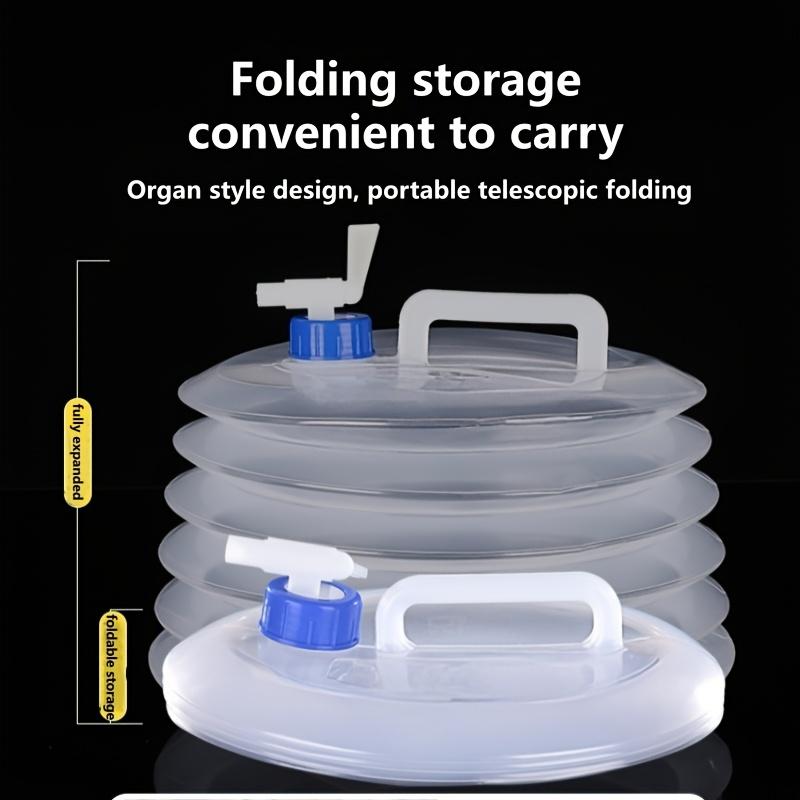 Large Capacity Foldable Storage Container- Portable and Foldable, Multi Size Design for Easy Dumping - Ideal for Camping, Hiking, and Outdoor Water Use - Safe Screw Cap Design, Portable Camping Shower, Collapsible Water Container