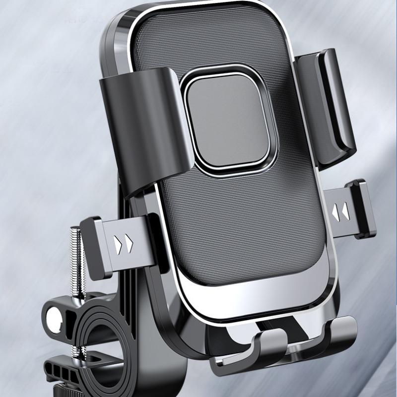Motorcycle Phone Holder, Rotatable Motorcycle Phone Mount, Bicycle Handlebar Phone Holder, Universal Phone Accessories for Outdoor Cycling