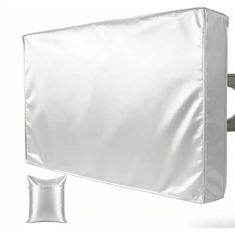 TV protective cover, outdoor courtyard encrypted Oxford cloth dust and sun protection outdoor screen cover, suitable for 22-85-inch TVs, Dustproof Cover, Dustproof Design