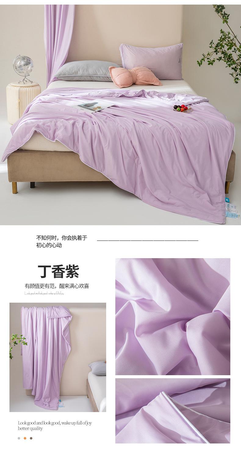 Ice Cream Is Cool, Silk Is Cool In Summer, Quilt Is Solid In Summer And Air-Conditioned Quilt Can Be Machine-Washed, Thin Ice Quilt In Summer.