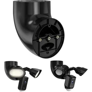 Eave Mount for Ring Floodlight Cam Wired Pro & Ring Floodlight Cam Wired Plus & Blink Wired Floodlight Camera &  Floodlight Camera Pro, Black