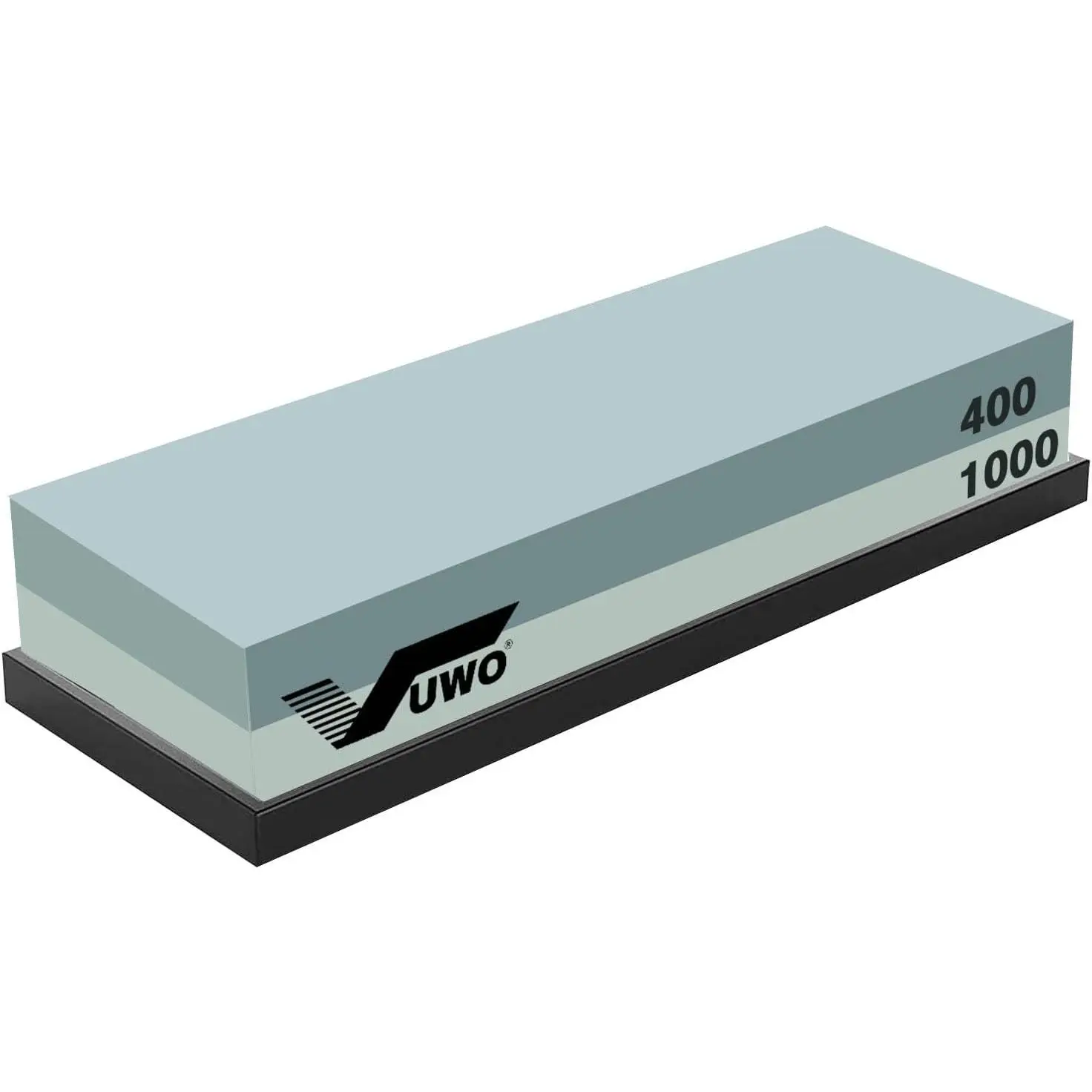 Sharpening Stone Kit- Professional  Sharpener Wet Stone  Sided 400/1000 Grit with Non-slip Rubber Base Whetstone for Kitchen