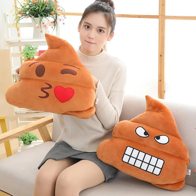 25-45CM Kawaii Cartoon Anime Toilet Expressions Stuffed Plush Toys Funny Poop Toys Pillow Children's Holiday GiftsHigh Quality & Durable, Perfect Gift for Kids & Adults