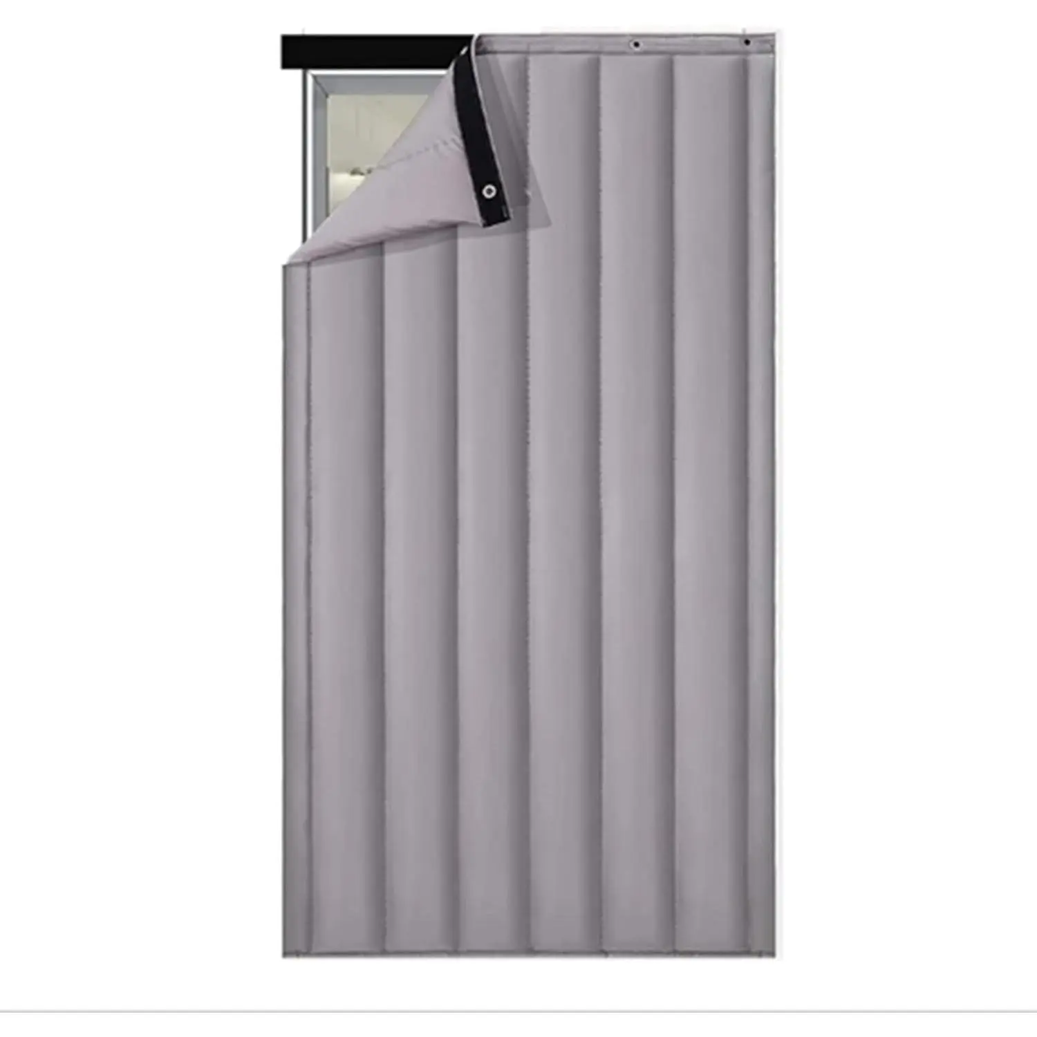 Insulated Door Curtain,Sound Proof Door Cover,Door Blanket Winter | Warm Curtain,Noise Reduction  Living Room Patio,Oxford Fabric(W35.43*H82.68 in/90 * 210cm)