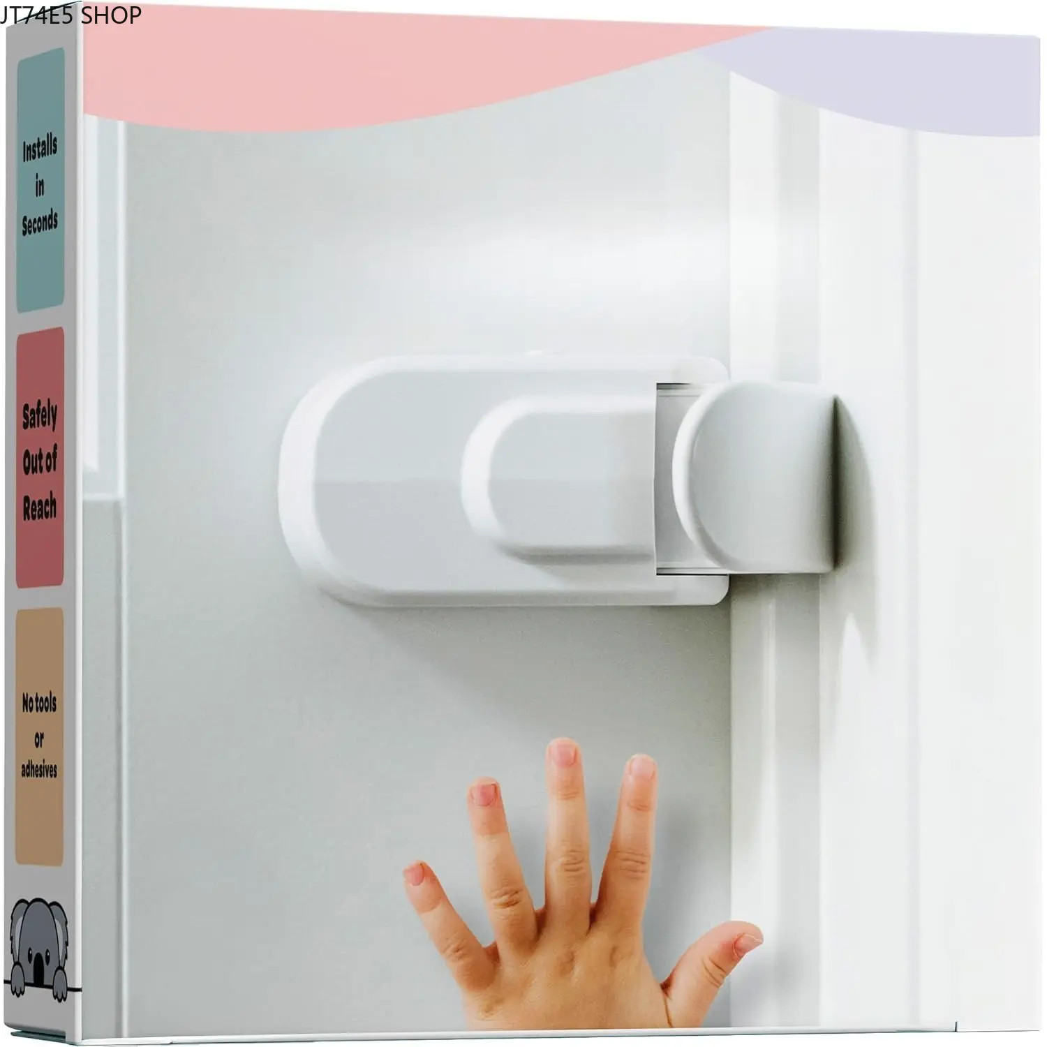 Modern Minimalist Home Decor Door Limit Catch, Punch-Free Adhesive Indoor Door Fixed Holder, Stylish Household Interior Door Buffer Decor Accessory Effectively Prevent Hand Pinching