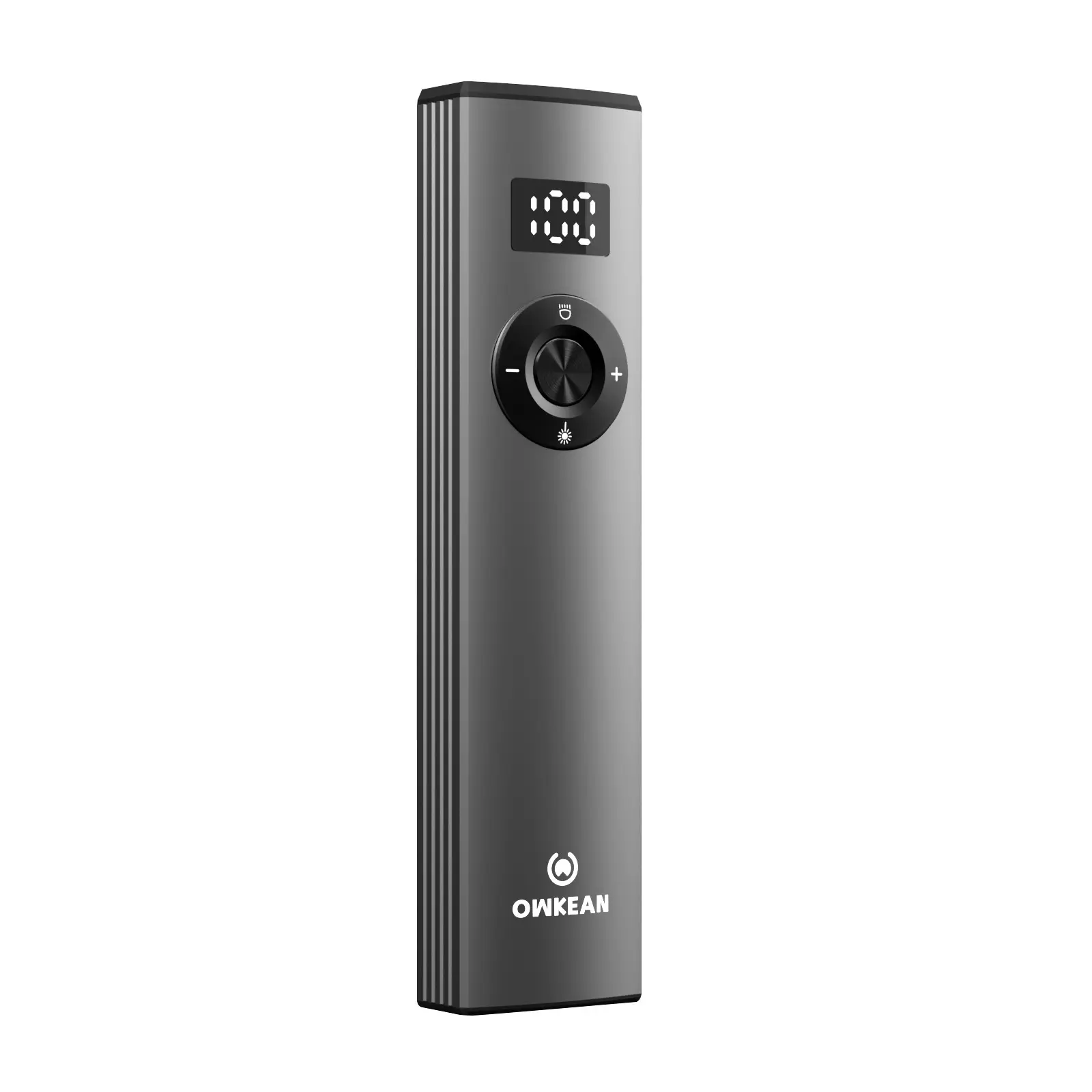 Owkean S12 Aluminum Alloy Dual-LED Magnetic Rechargeable Flashlight, 1500mah Portable Outdoor Camping Emergency Light