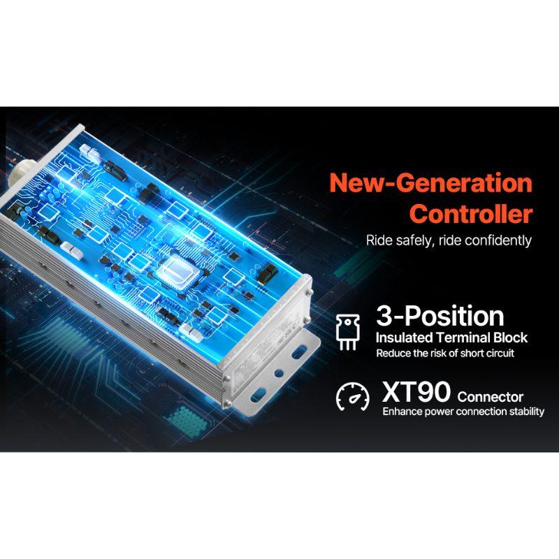 VEVOR 3000W Electric Brushless DC Motor Kit - 72V 4900rpm Motor with Upgraded Speed Controller and Throttle Grip Kit for Go Karts E-Bike Motorcycle Scooter DIY