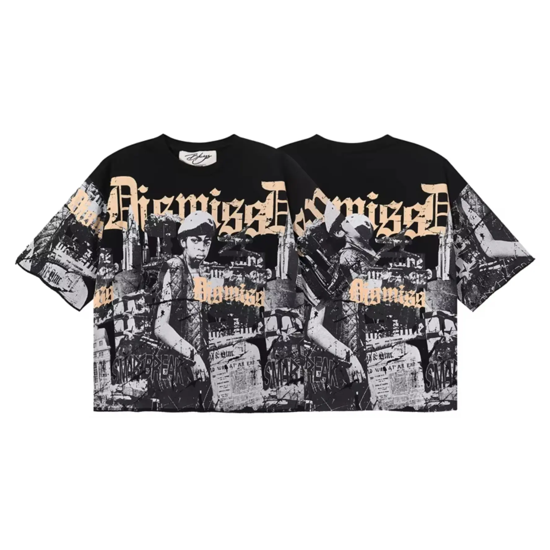 BKYS American High Street Embroidered Graphic T-Shirt 100% Cotton Loose Oversized Y2K Diamond Pattern Short Sleeve Tees Autumn Casual Streetwear Top Men Women Unisex,back to school,back to school haul