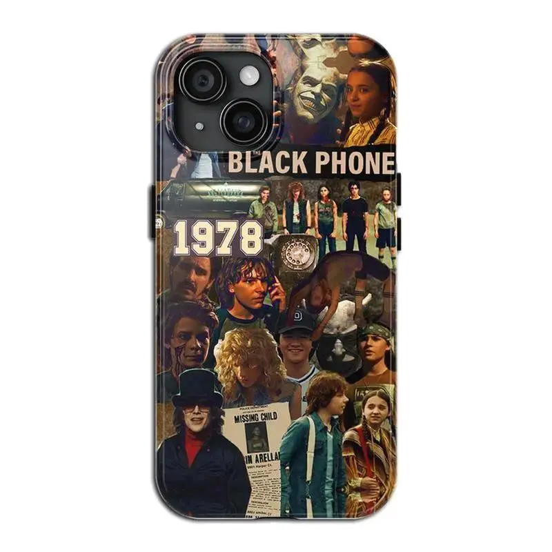 Black Phone 2 Phone Case, Robin Black Two-In-One Film Case - Durable, Shock-Absorbing, and Trendy Protection - for iPhone17 16, 15, 14, 13, 12 Plus, Pro, Max, Perfect Birthday Gift for Friends