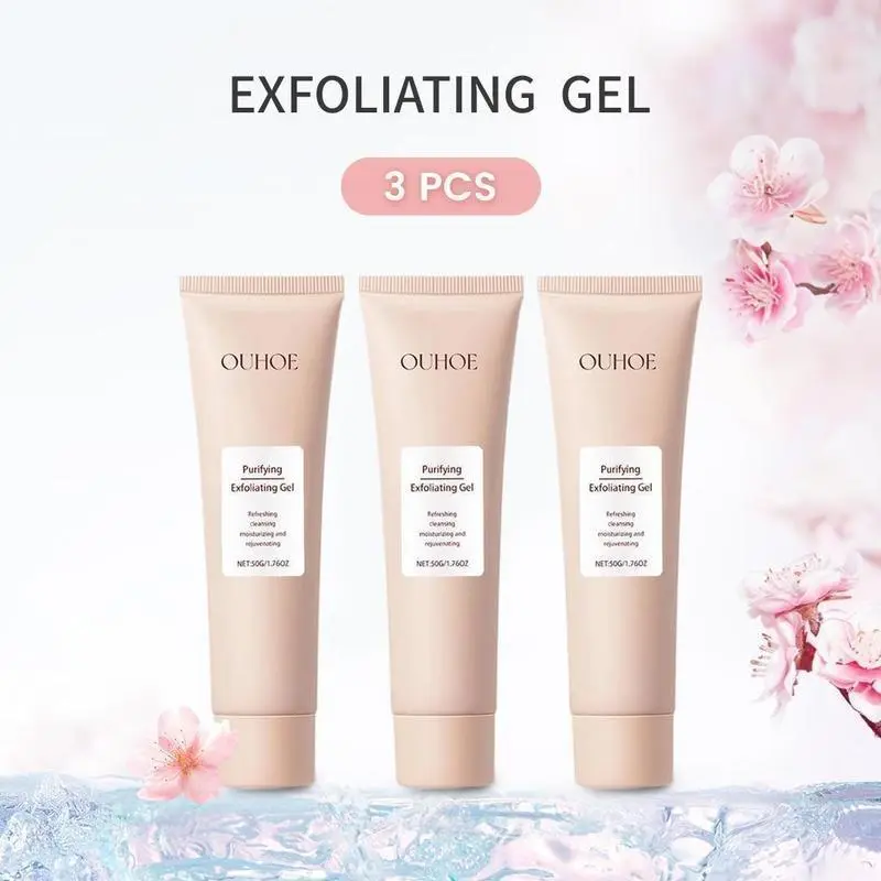 C10 Gentle Exfoliating Gel, Alcohol-Free Hyaluronic Acid Facial Cleanser, Suitable for Sensitive & All Skin Types, Calming Multi Pack, Hydrating Moisturizing Brightening Formula Purifies Pores & Smooths Skin Texture Daily