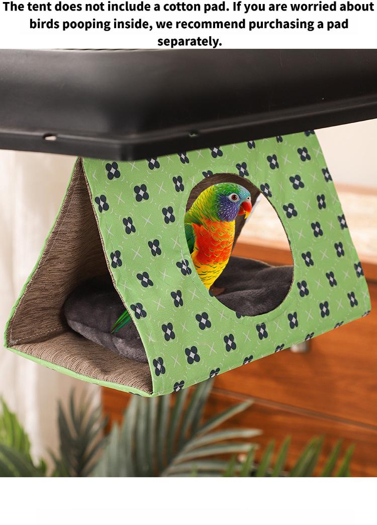 Summer Cooling Bird Nest for Parrots, Mynas, Sugar Gliders – Breathable & Cool, Scratch & Bite Resistant, Available in Multiple Colors