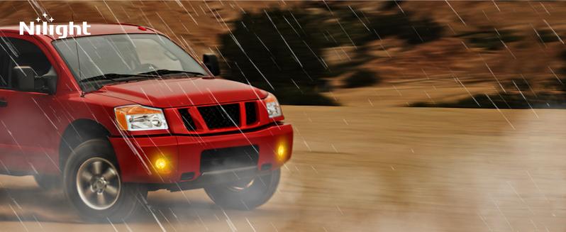 Nilight 2005 2006 2007 Nissan Armada 2004 2005 2006 2007 2008 2009 2010 2011 2012 2013 2014 2015 Titan Fog Light Assembly Amber Lens 880 Bulbs