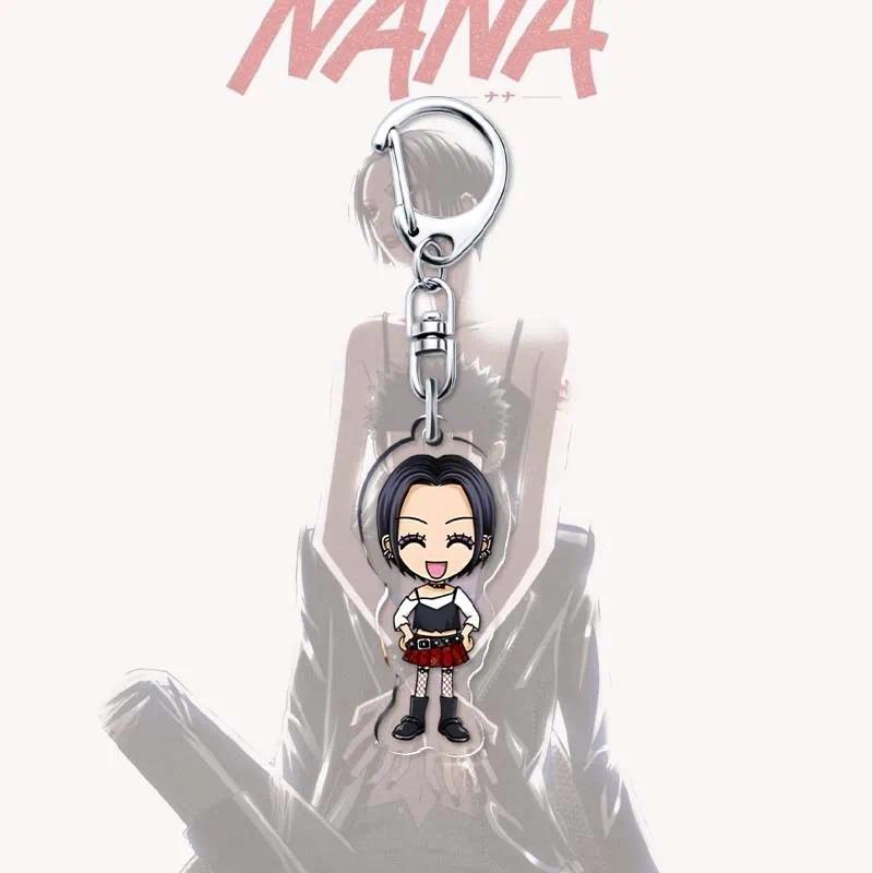 NANA Peripheral Another Me in The World Acrylic Keychain Anime Backpack Bedroom Decoration Gift for Classmates Friends Delicate