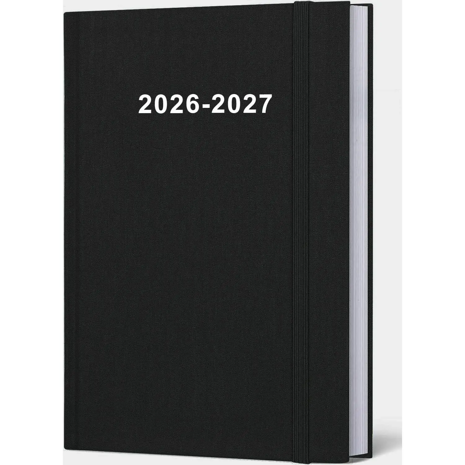 2026-2027 Planner - Weekly & Monthly Planner from July 2026 to June 2027, 5.8'' × 8.3'' Agenda 2026-27 with Inner Pocket, Elastic Band, Hard Cover,  Daily Organizer, Black