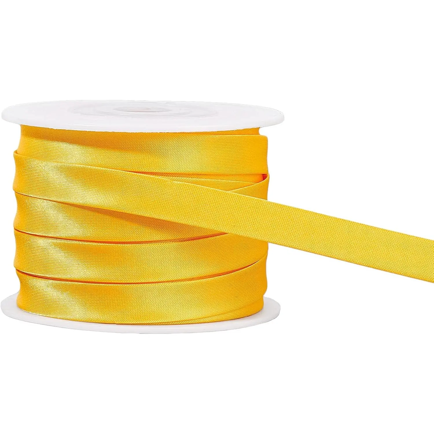 13.5 Yard Satin Bias Tape 3/8 Inch Double Fold Satin Binding Bias Ribbon for Cheongsam Decoration, Clothing Seaming Piping,