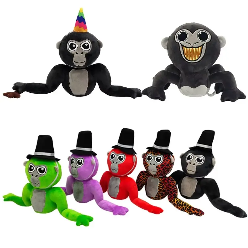 Gorilla Tag Monke Stuffed Plushie - Cute Soft Anime Plushie, Kawaii Pillow, Home Decoration Doll, Birthday Gift, Stuffed Plushies, Anime Plushies