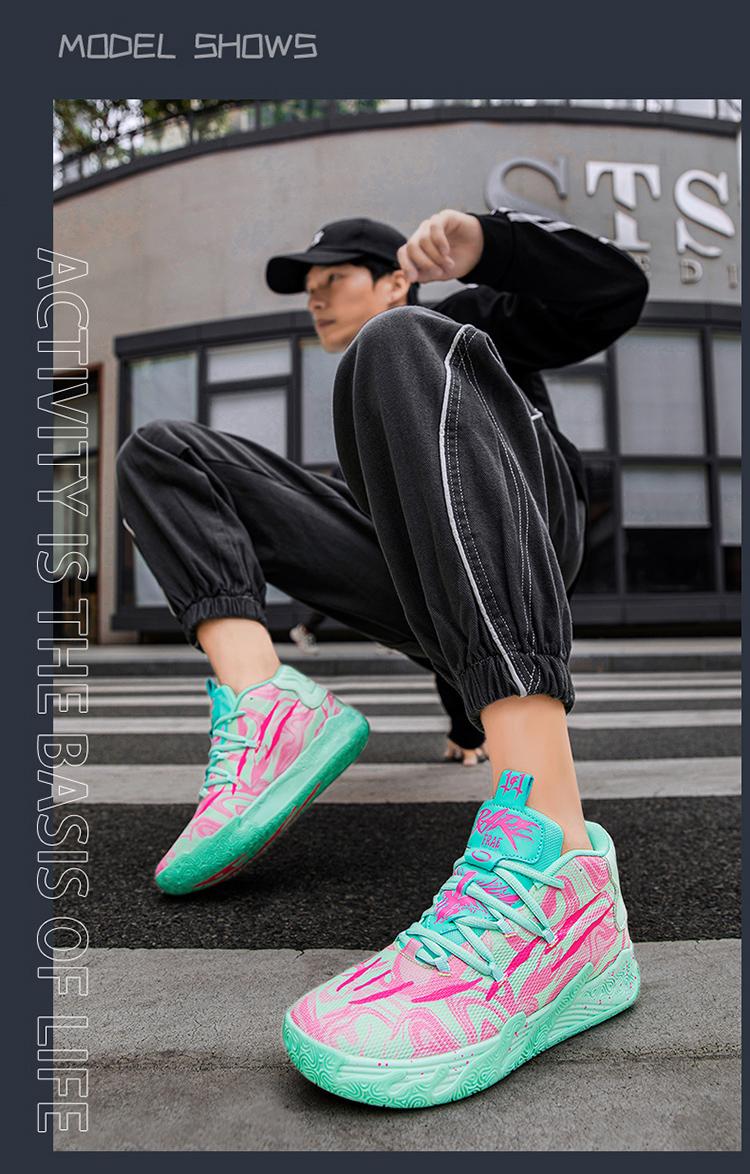 Basketball sneaker breathable Sports Shoes Training Athletic Women Basketball Sneakers Shoes for Man jogging shoes