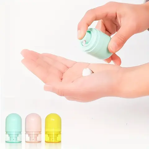 Portable Refillable Cosmetic Makeup Lotion Bottle - Waterproof and Compact, Ideal for Moisturizer, Body Wash, Shampoo, Essential Oil, Conditioner, Hand Sanitizer - Convenient Travel Size Refillable Travel Bottles