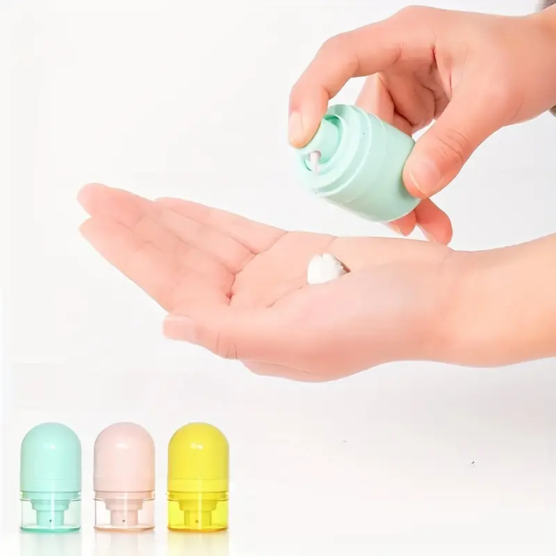 Portable Refillable Cosmetic Makeup Lotion Bottle, Makeup Container - Waterproof and Compact, Ideal for Moisturizer, Body Wash, Shampoo, Essential Oil, Conditioner, Hand Sanitizer - Convenient Travel Size