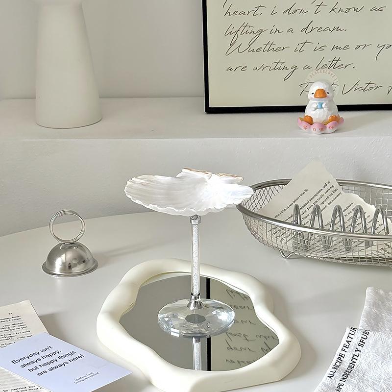 Unique Natural Seashell Wine Goblet, Handcrafted Shell Cocktail Cup, Wedding & Party Decor Ornament