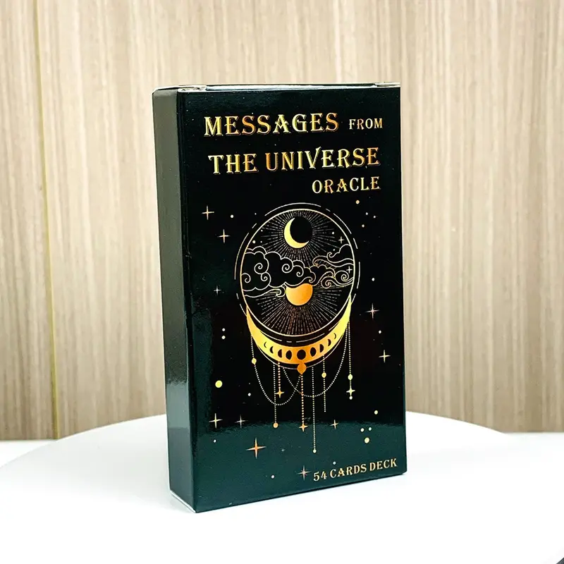 54 Card Deck, Cosmic Oracle Cards, Fortune Telling Tarot, Fun Party Game, Tabletop Divination Cards, Perfect for Festive Gatherings, Tarot Card Set