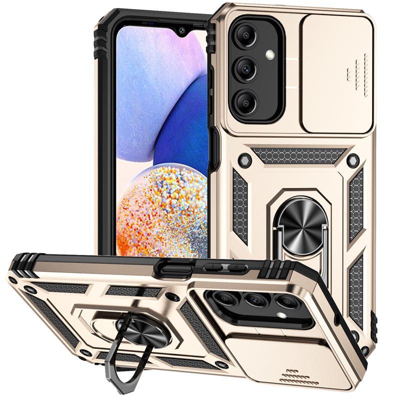 Sliding Camera Lens Protective Cover, Heavy Duty Armor Shockproof Coque Designed for Samsung Galaxy A13 A23 A33 A53 A73 A22 A32 A52 A72 5G