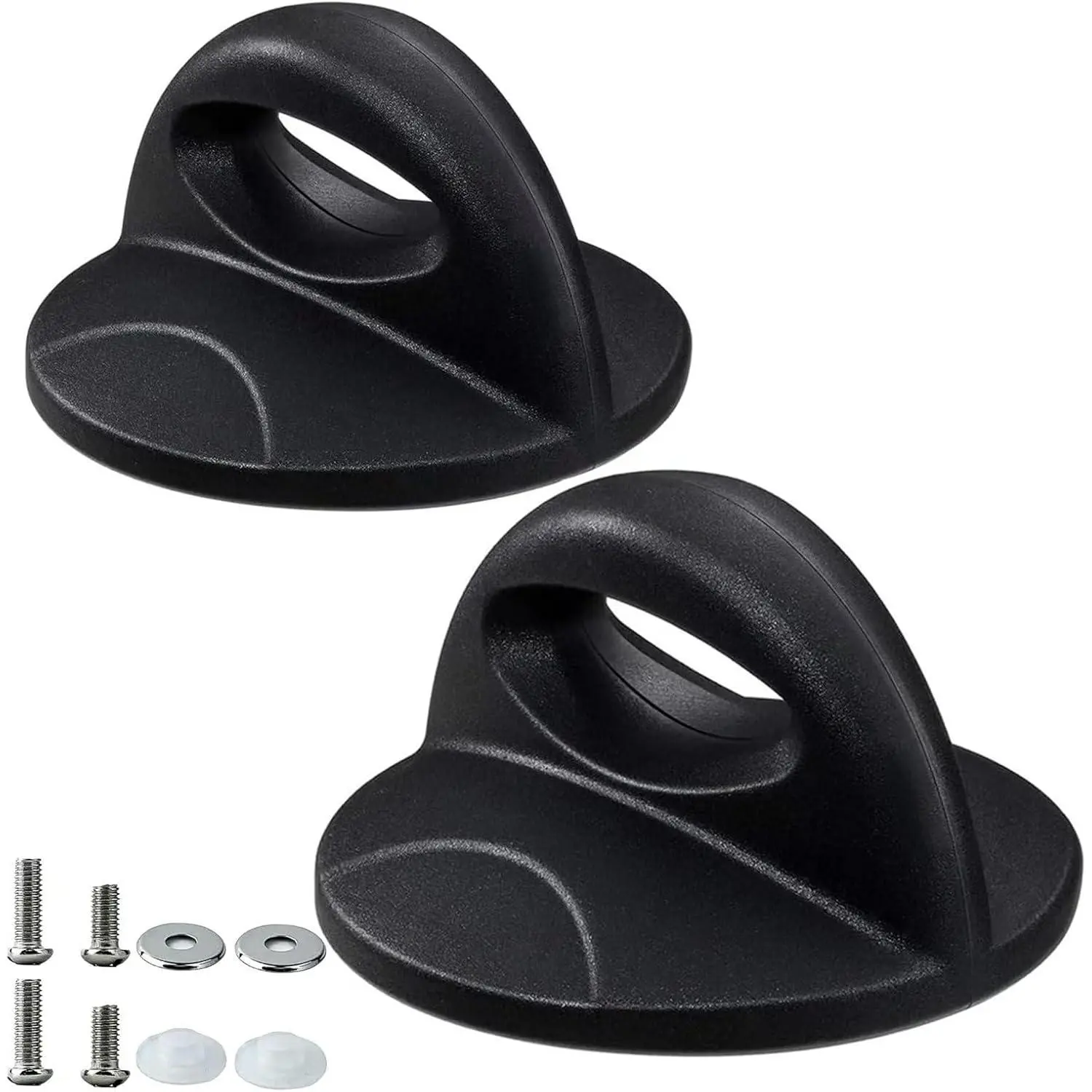 2Pcs Universal Pot Lid Top Replacement Knob, Bakelite Pan Lid Holding Handle, Heat Resistant and Prevent Static Electricity, Easy Installation Easy Grip Kitchen Cookware Pot Lid Knob