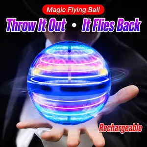 Smart Sensor Flying Ball, Magic Flying Orb, Boomerang Hover Ball, Rotating Magic Magnetic-Levitation Tech Toy, Educational Toy for Children