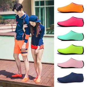 Unisex Water Shoes Swimming Diving Socks Summer Aqua Beach Sandal Flat Shoe Seaside Non-Slip Sneaker Socks Slipper for Men Women