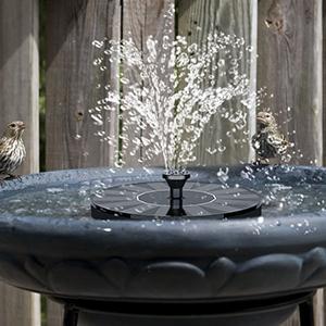 Solar Fountain Pump for Bird Bath Water Fountain  Solar Powered Fountain Pump,  Solar Panel Kit Water Pump,Outdoor Watering Submersible Pump for Pond, Pool, Garden, Fish Tank ,Free Standing Floating Solar Powered