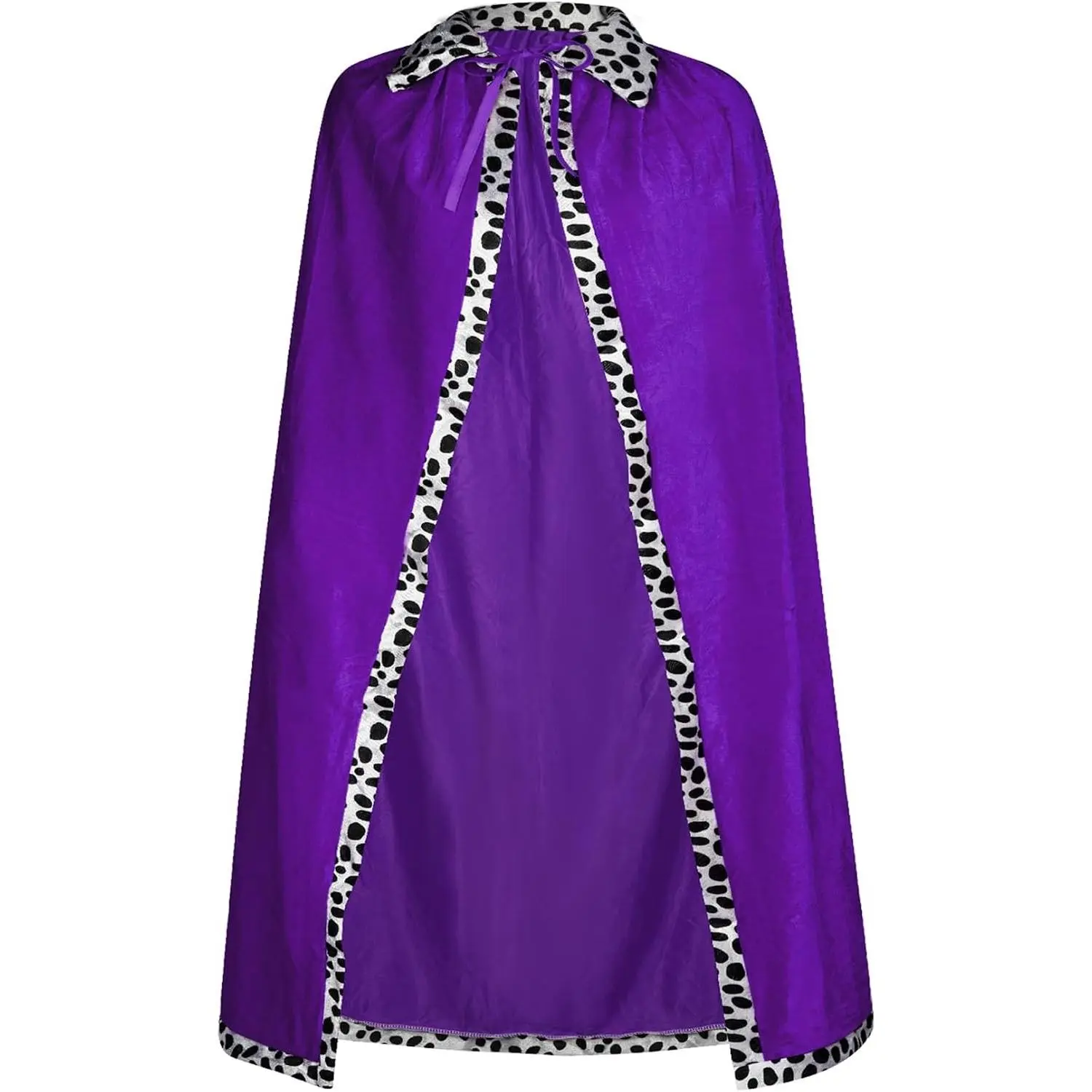 King Queen Prince Royal Costume Cape Robe for Adult Halloween Cosplay Carnival Performances Accessory(Gift)