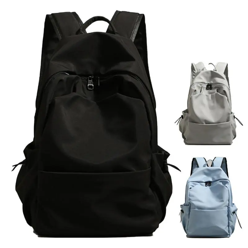 Unisex Minimalist Large-Capacity Backpack - Water Resistant Gym & Outdoor Bag with Padded Straps for Daily Commute, School, Travel